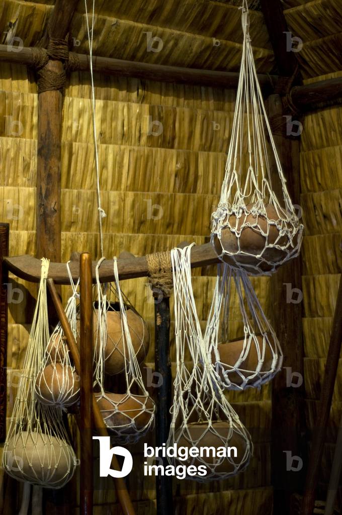 Polynesian crafts at the Polynesian Cultural Center, O'ahu, Hawaii (photo)