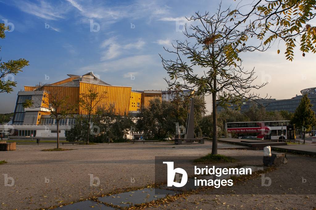 Philharmonic Orchestra Hall in Berlin, Germany (photo)