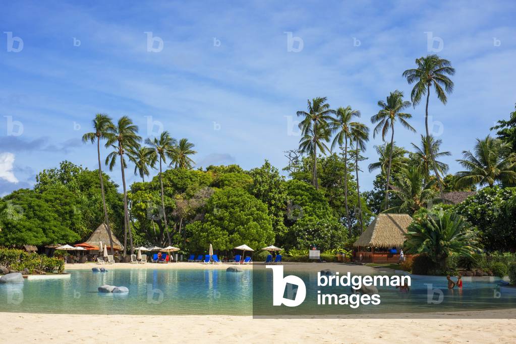 Meridien Hotel on the island of Tahiti, French Polynesia, Tahiti Nui, Society Islands, French Polynesia, South Pacific, 2020 (photo)