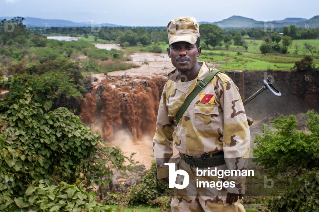 Tis Issat Or Tissisat, The Blue Nile Falls is a waterfall on the Blue Nile river in Ethiopia. (photo)