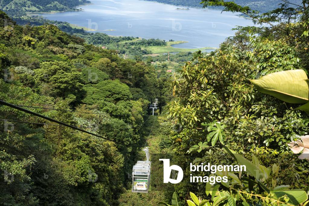 Sky Tram in Arenal Costa Rica Central America (photo)