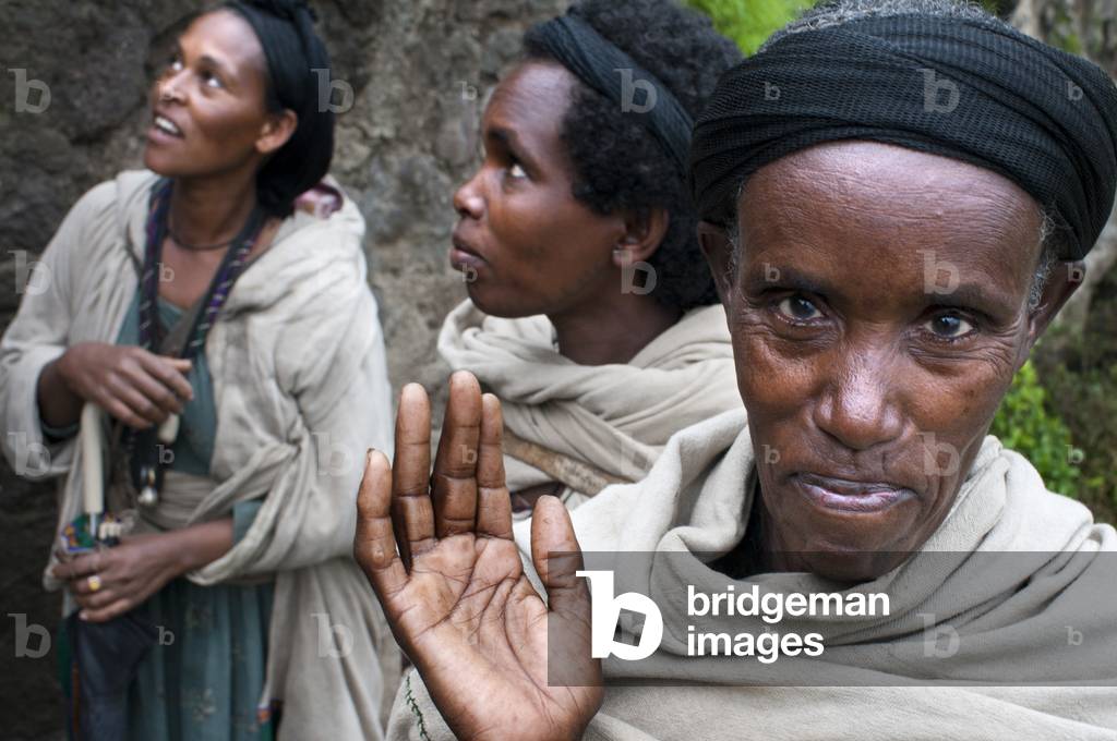 Nakuto lab rock church, Amhara region, Lalibela, Ethiopia (photo)