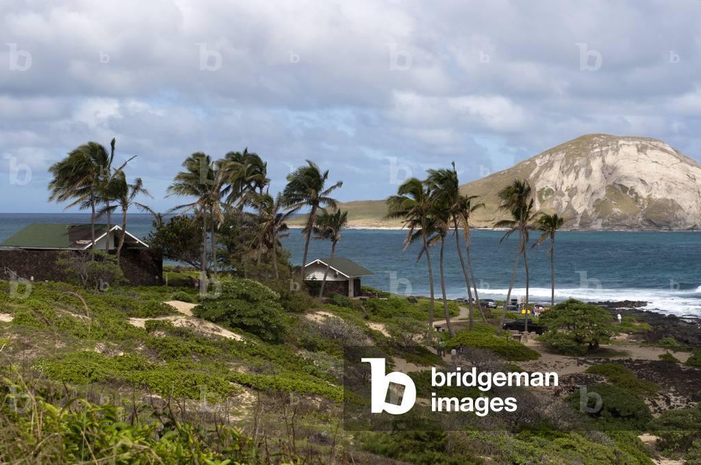 Makapu'u beach at the eastern end of O'ahu, Hawaii (photo)