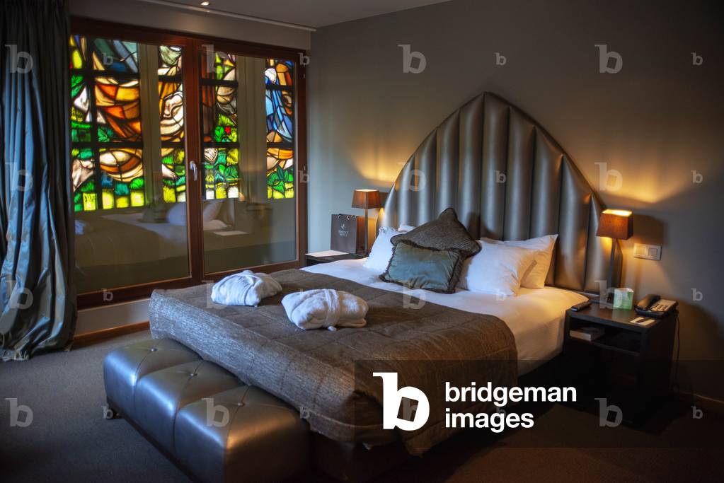 Martin's Patershof, 19th century neo-gothic Franciscian monastery, now a hotel, Mechelen, Belgium (photo)