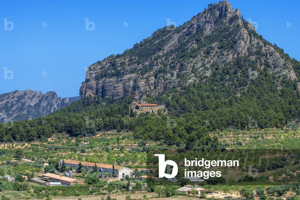 Landscape around Convent de la mare de Deus dels angels, TARRAGONA, 2021 (photo)