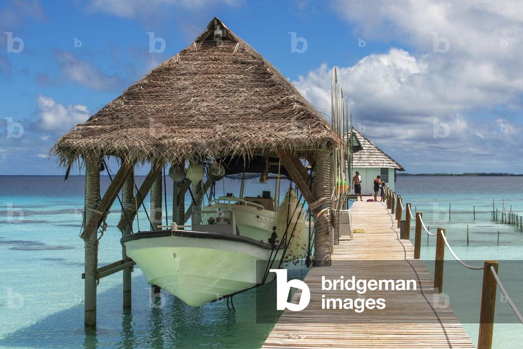 A Pearl Farm in Fakarava, Tuamotus Archipelago French Polynesia, Tuamotu Islands, South Pacific, 2020 (photo)