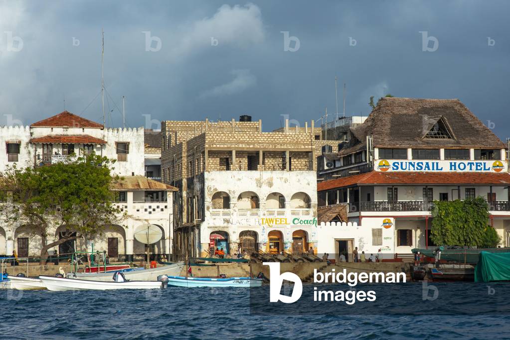 Old town or stone town Lamu waterfront, Kenya, Lamu island UNESCO World Heritage , 2020 (photo)