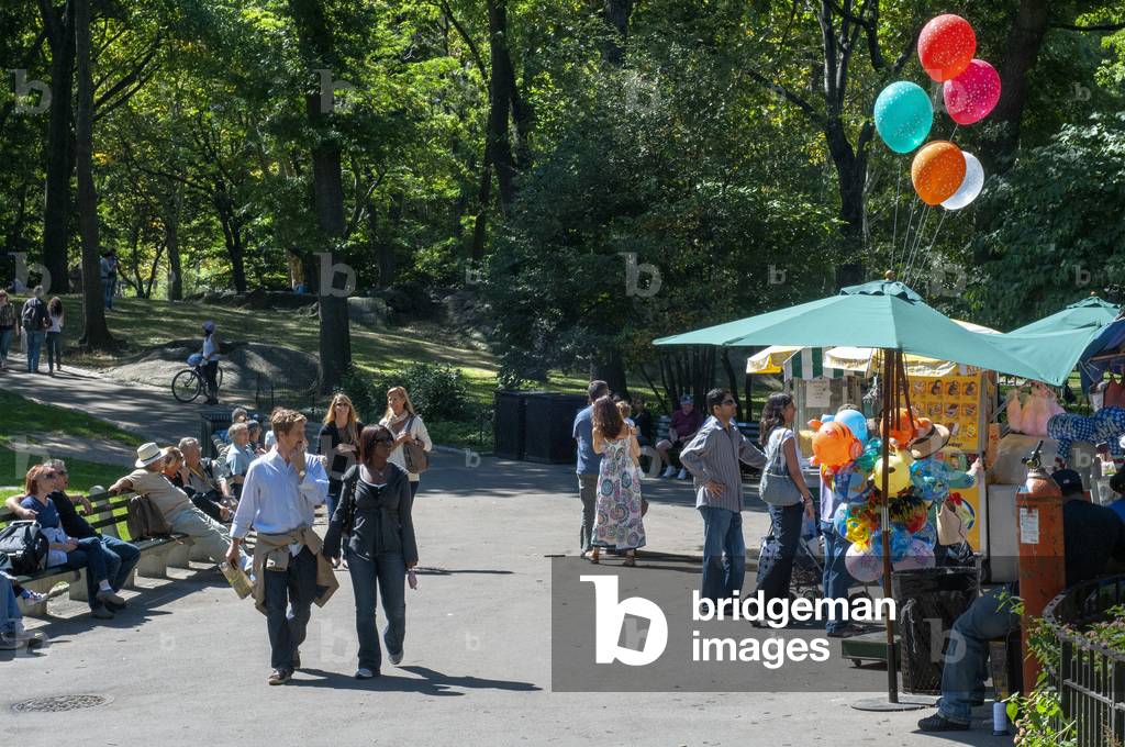 The Mall, Central Park, New York City, NY, USA (photo)
