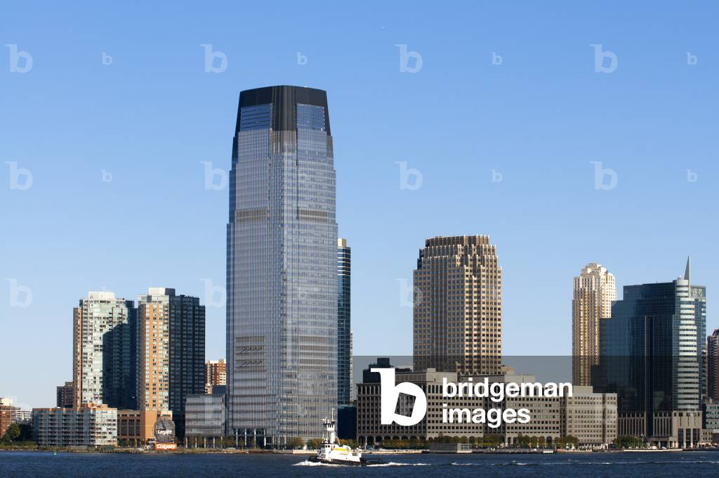Skyline of Exchange Place at Jersey City, New Jersey, New York, USA (photo)