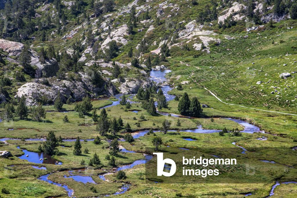 The way of the Pica d'Estats massif in Alt Pirineu Natural Park, Lleida, 2021 (photo)