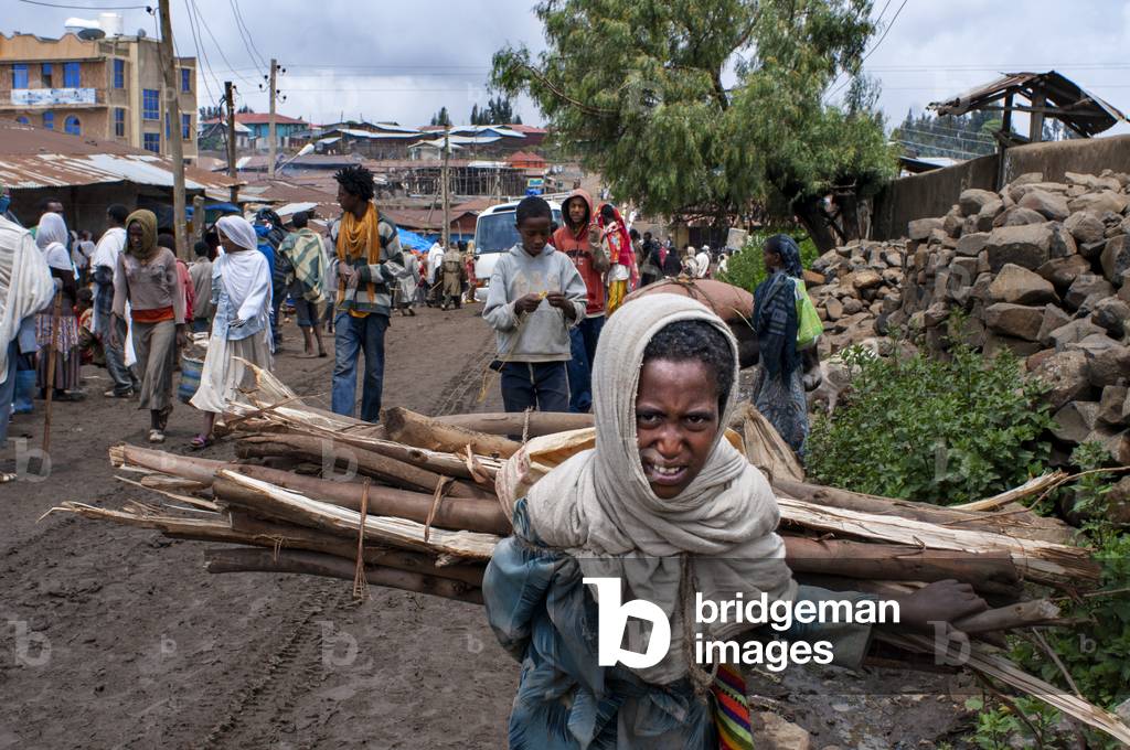 Market place, Debark, Simien Mountains, Northern Ethiopia (photo)