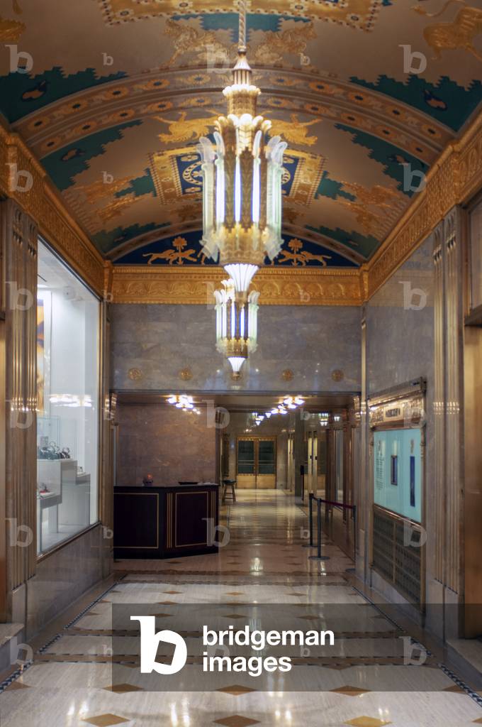 Entrance of The Fred F. French Building, Fifth Avenue, New York City, United States of America (photo)