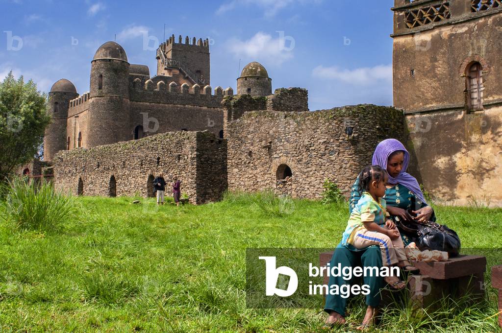 Royal Enclosure and Fasilidas Palace Gondar Ethiopia (photo)