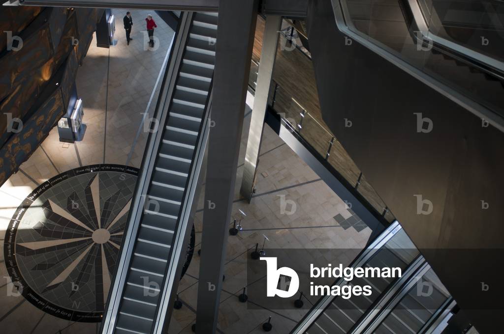 Inside Titanic Belfast museum and Visitors Centre, Titanic Quarter, Belfast, Northern Ireland, UK (photo)