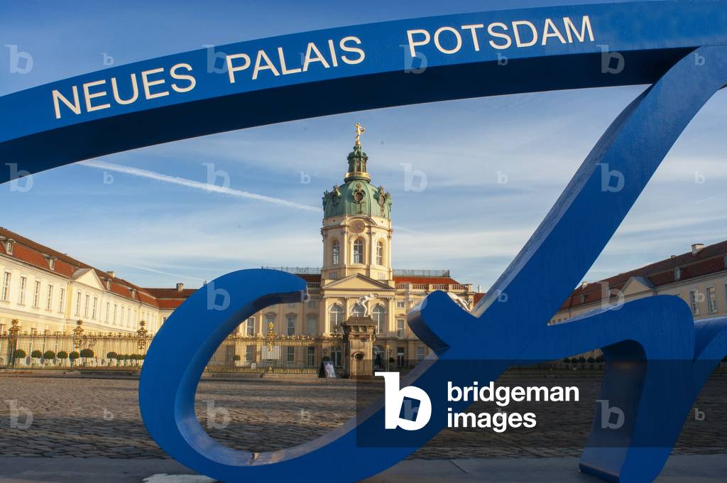 Charlottenburg Palace and its park Schlossgarten rebuilt after Second World War in, Berlin, Germany, Neues Palais Potsdam (photo)