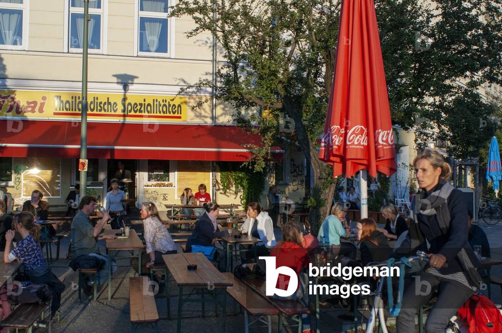 Sukho thai restaurant at Schoenhauser Allee Prenzlauer Berg in, Berlin, Germany (photo)