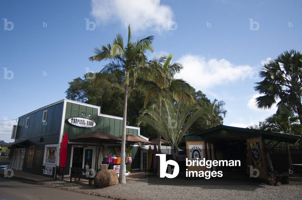Surf shop in Haleiwa, O'ahu, Hawaii (photo)