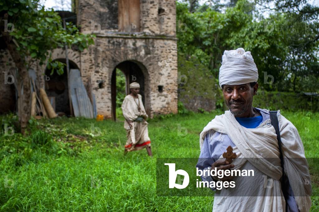 Debre Sina Beta Maryam church, Lake Tana, Bahir Dar, Ethiopia (photo)