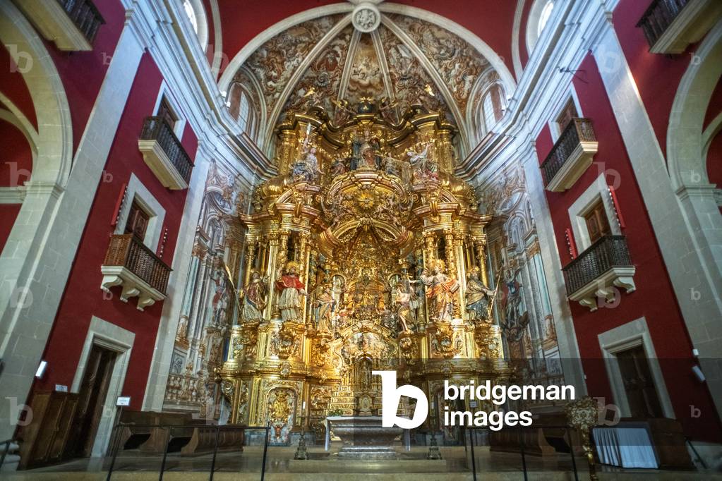 Baroque altarpiece of the Sanctuary of the Miracle, Riner, Lleida, 2021 (photo)