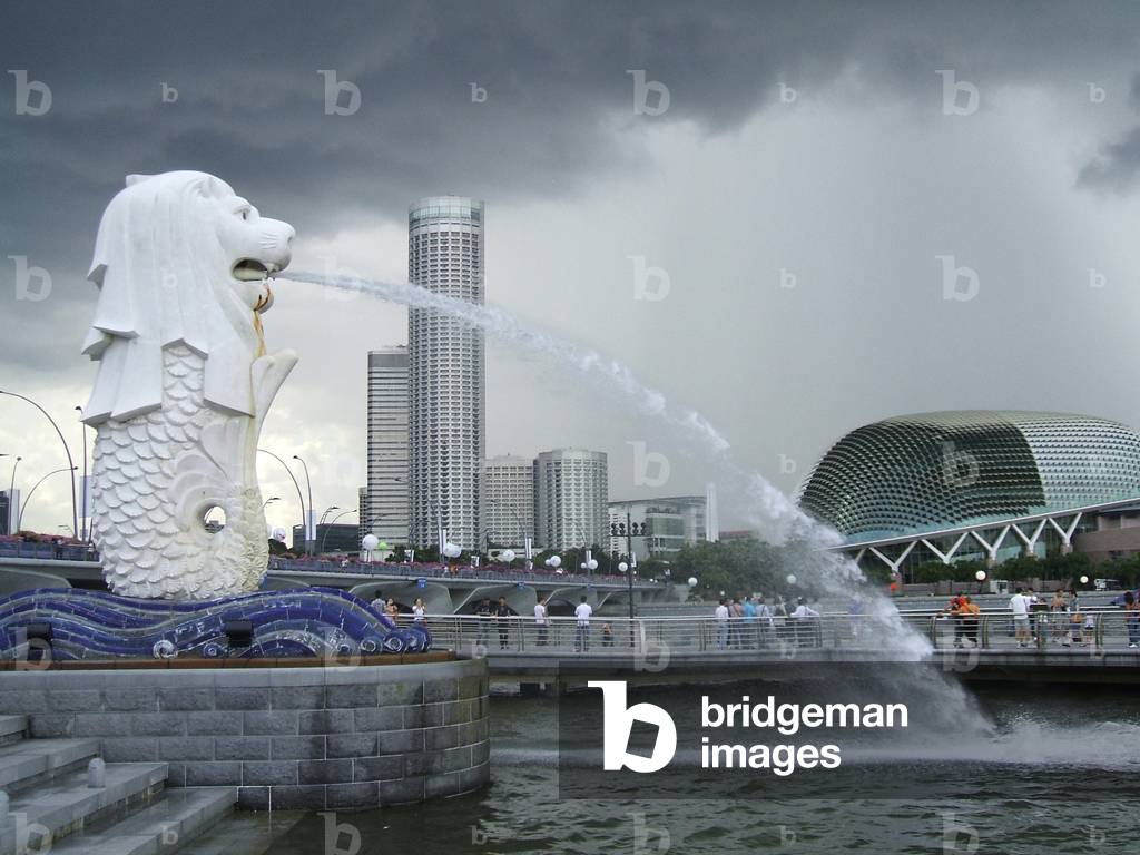 The Merlion Statue, Singapore (photo)