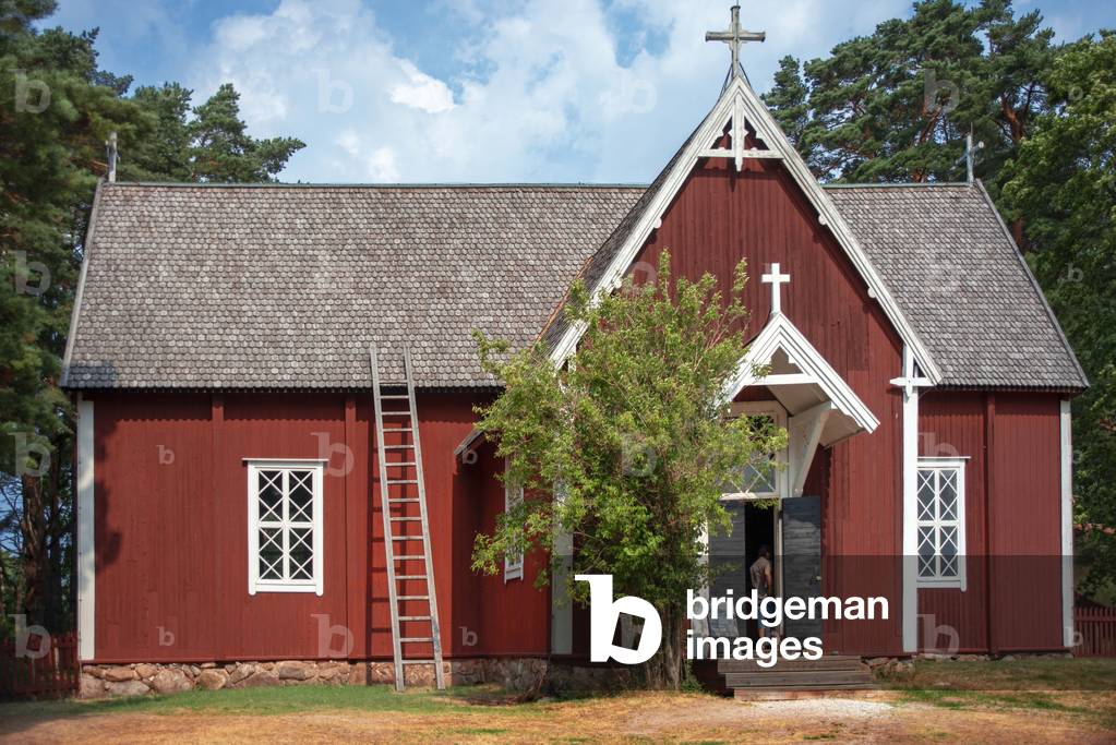Sjalo Church in Seili Island in Vastaboland in Pargas, Turku, 2021 (photo)