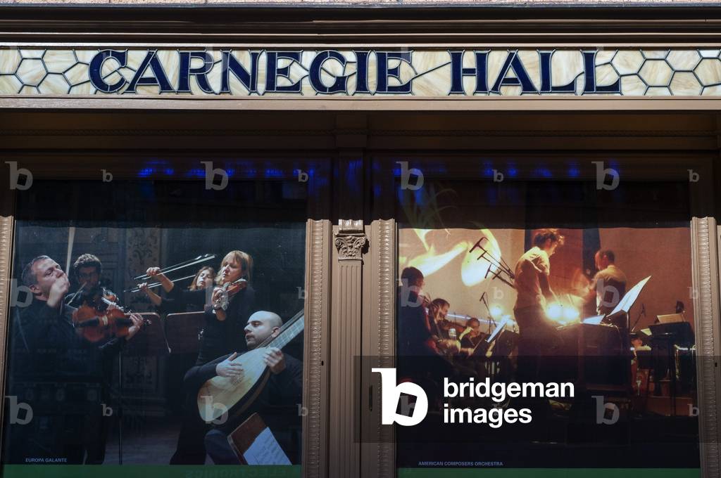 Carnegie Hall at 881 Seventh Avenue in Manhattan, New York City, USA (photo)