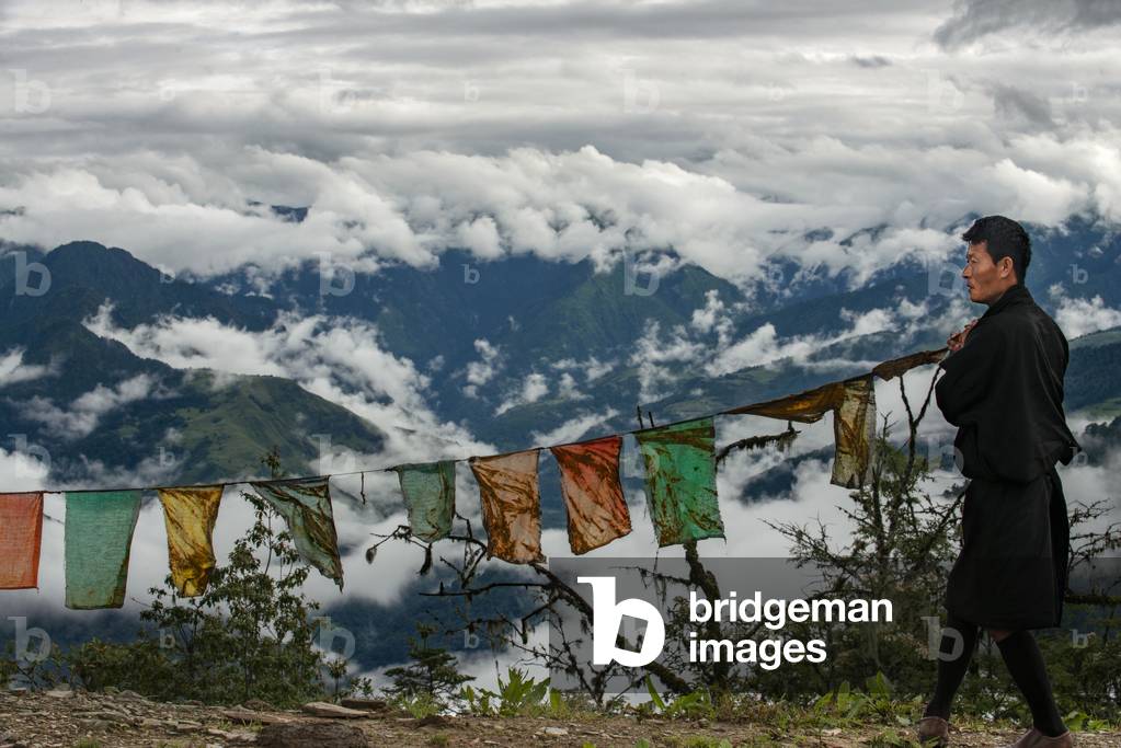 Landscape near Yotong La Pass, Bhutan, 2021 (photo)