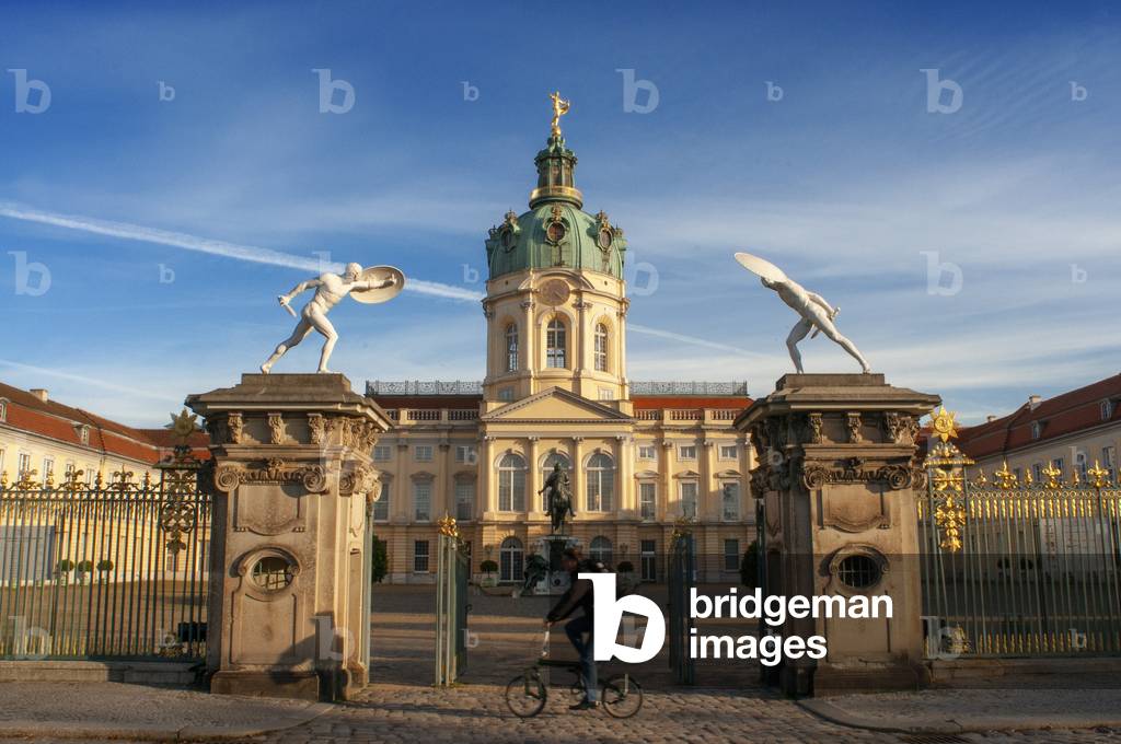 Charlottenburg Palace and its park Schlossgarten rebuilt after Second World War in, Berlin, Germany (photo)