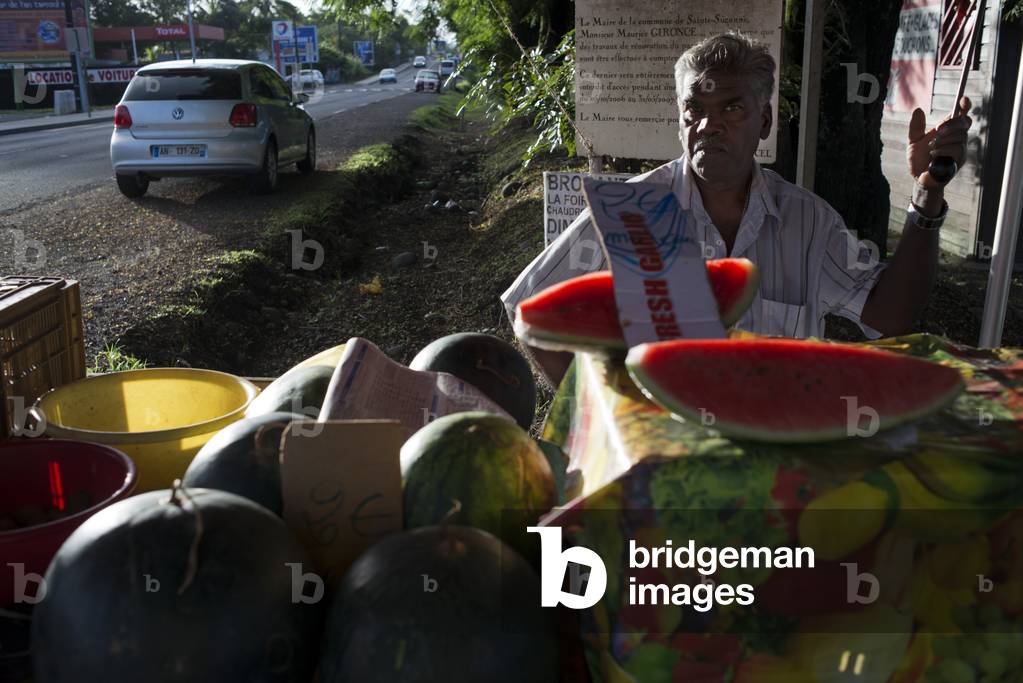 Fruit Stall, Saint Denis, Reunion Island (photo)