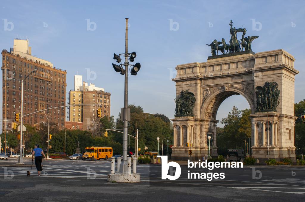 Soldiers And Sailors Memorial Arch In Grand Army Plaza Brooklyn New York Usa (photo)