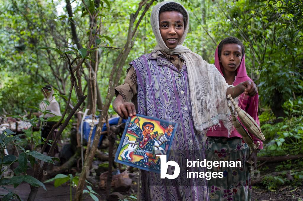 Debre Sina Beta Maryam church, Lake Tana, Bahir Dar, Ethiopia.   (photo)