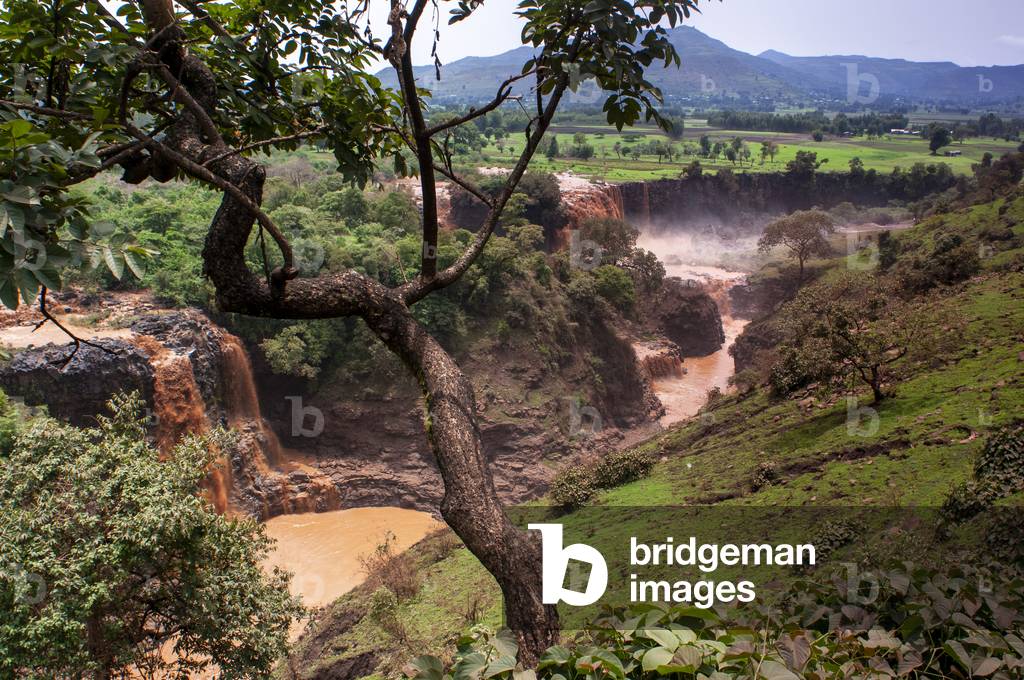 Tis Issat Or Tissisat, The Blue Nile Falls is a waterfall on the Blue Nile river in Ethiopia. (photo)