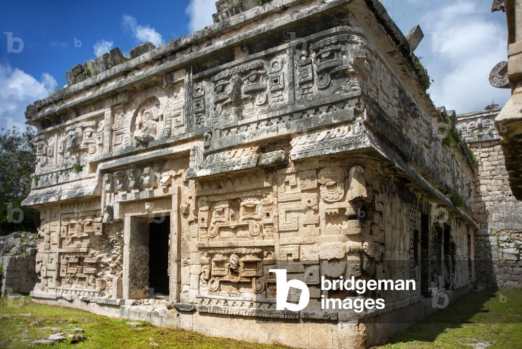 The Church and Nunnery at Chichen Itza, Yucatan, Mexico, 2021 (photo)