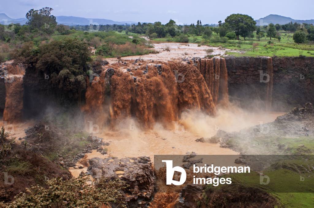 Tis Issat Or Tissisat, The Blue Nile Falls is a waterfall on the Blue Nile river in Ethiopia. (photo)
