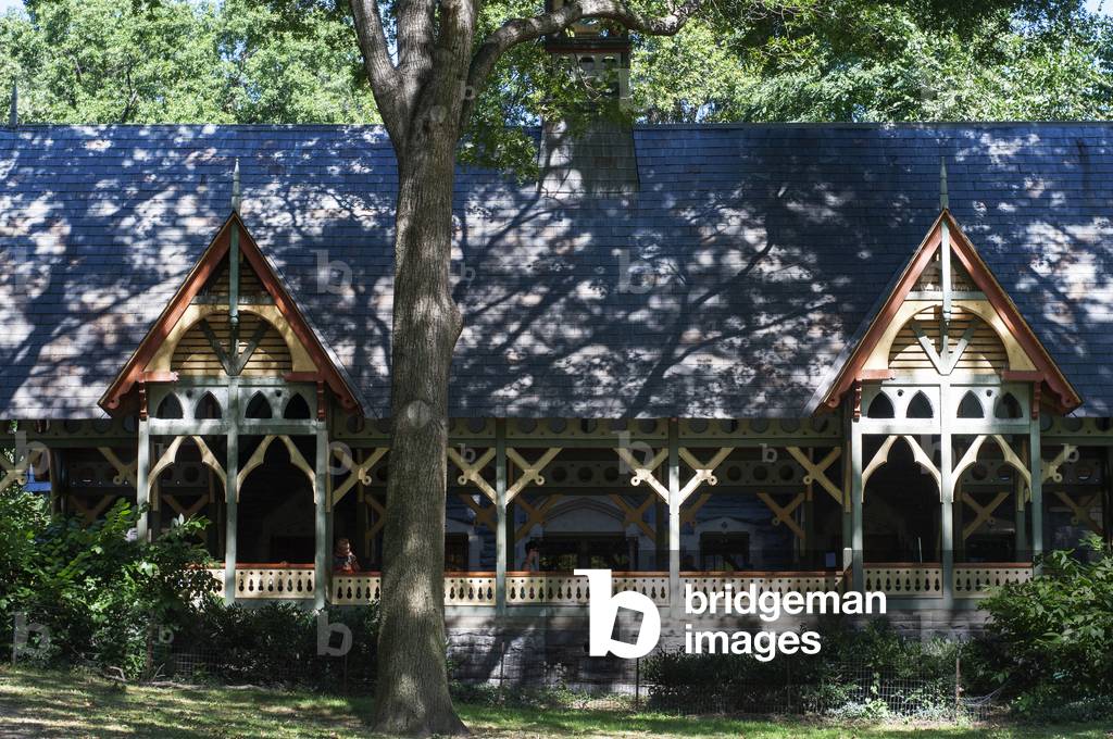 The Dairy Building by Calvert Vaux, Central Park, New York City, USA (photo)
