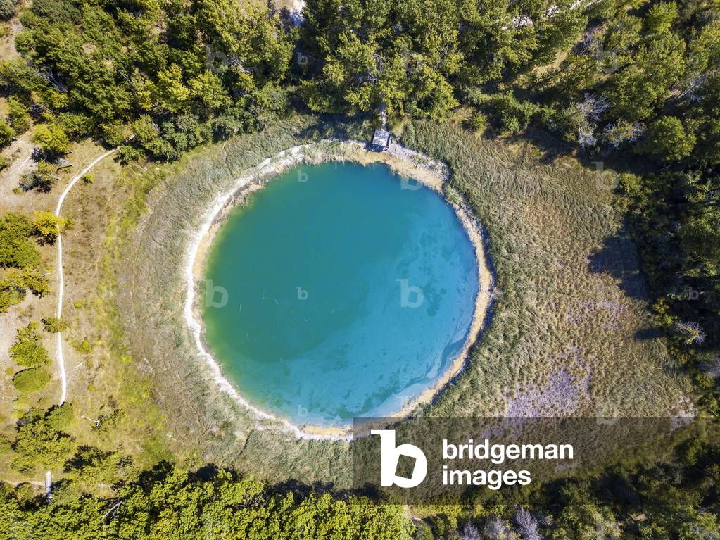 Geoparc, Estanys de Basturs, Conca Dellà, Pallars Jussà, Tren dels Llacs, Spain, 2021 (photo)