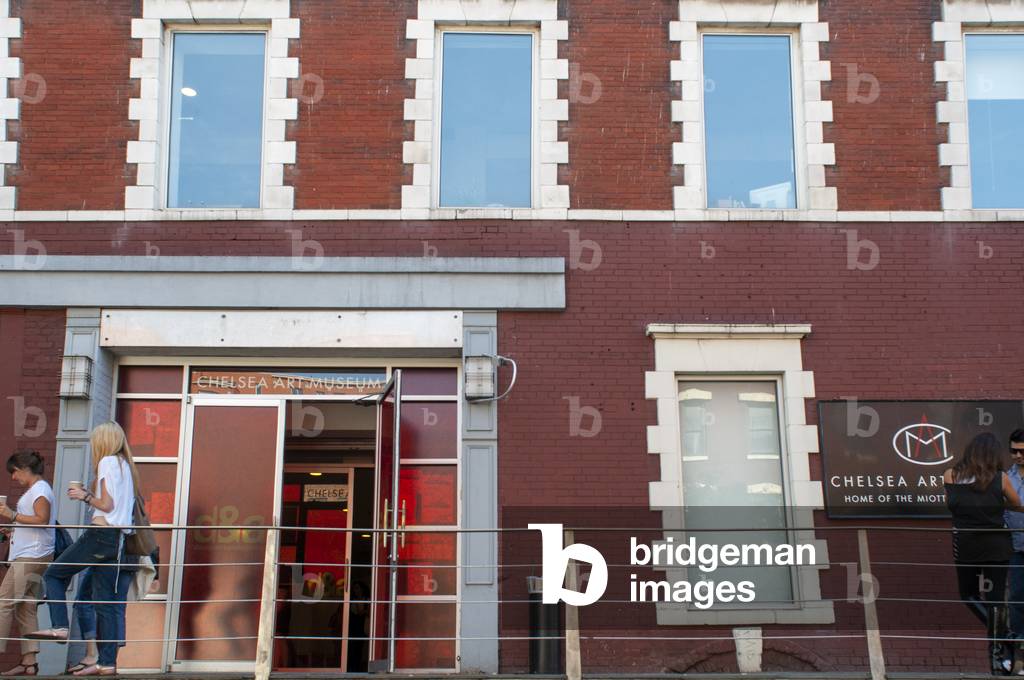 The Chelsea Art Museum is a contemporary art museum located at 556 West 22nd Street on the corner of Eleventh Avenue in the Chelsea neighborhood of Manhattan, New York City, USA (photo)