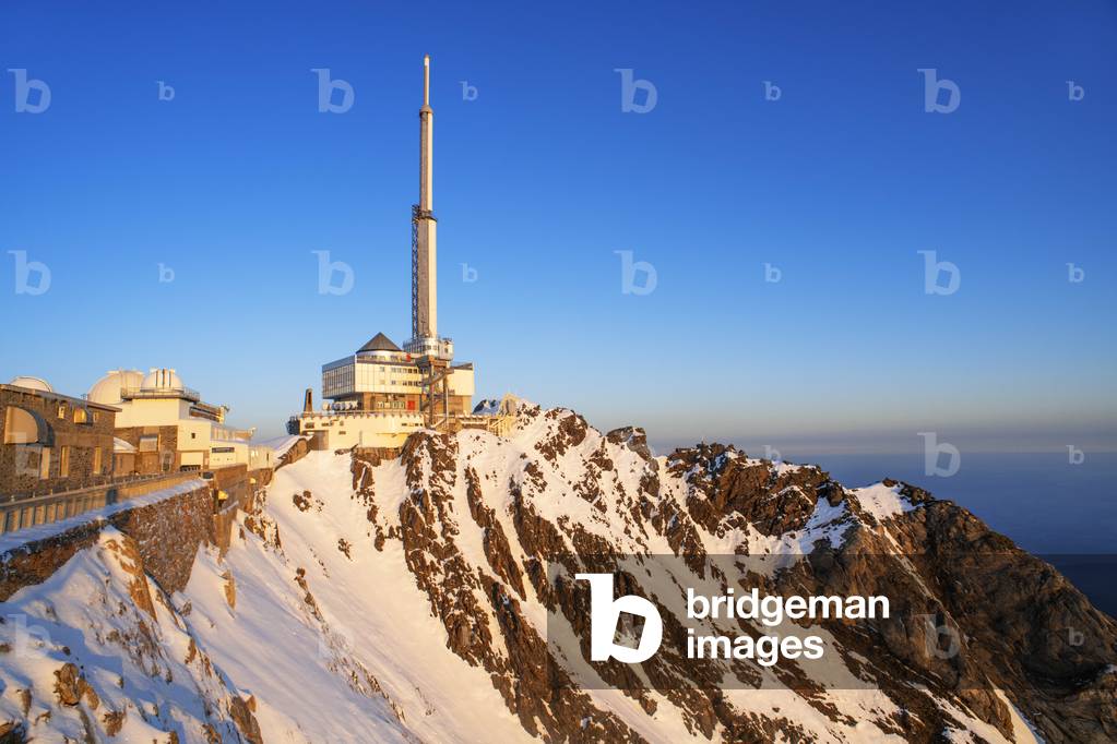 The Observatory Of Pic Du Midi De Bigorre, Hautes Pyrenees, Midi Pyrenees, France, 2020 (photo)