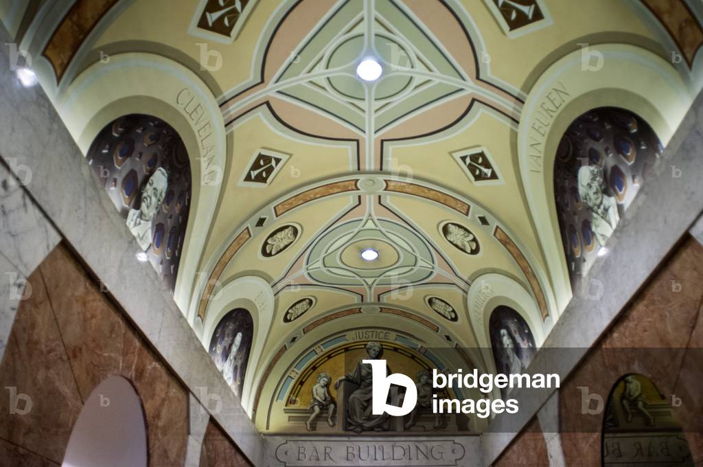 The Bar Building is a historic commercial building designed by architect Benjamin Levitan, New York, USA (photo)