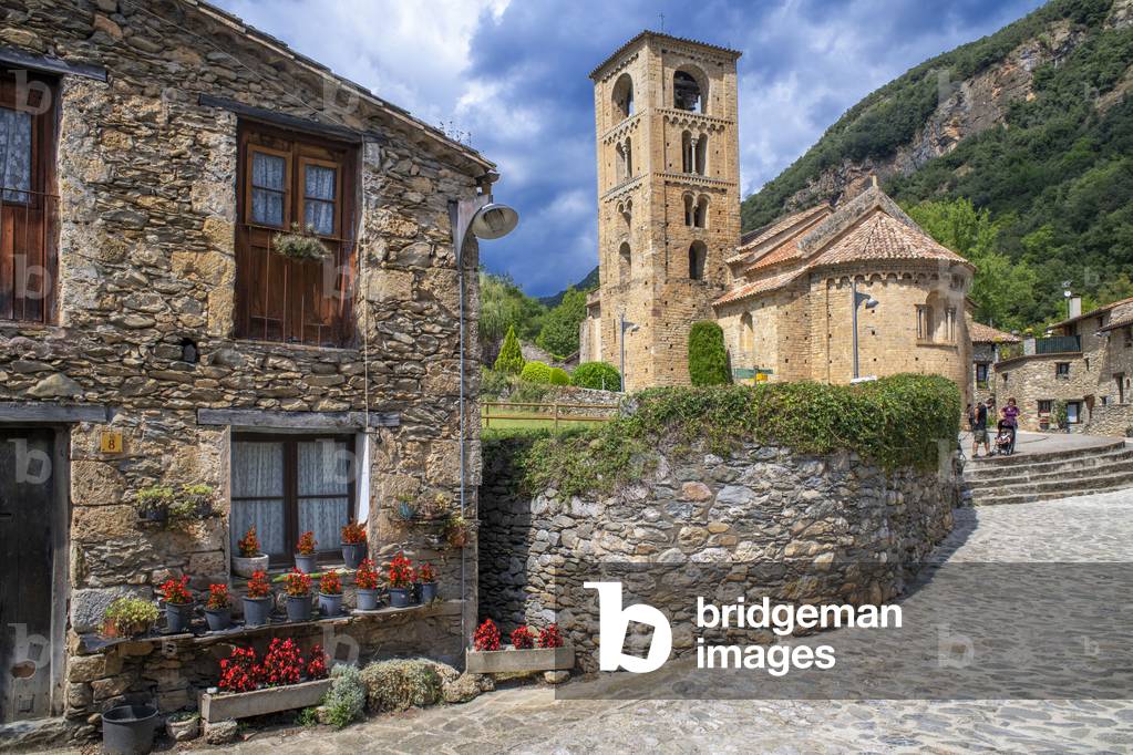 Beget village in La Garrotxa Natural Park, BEGET, Girona, 2021 (photo)