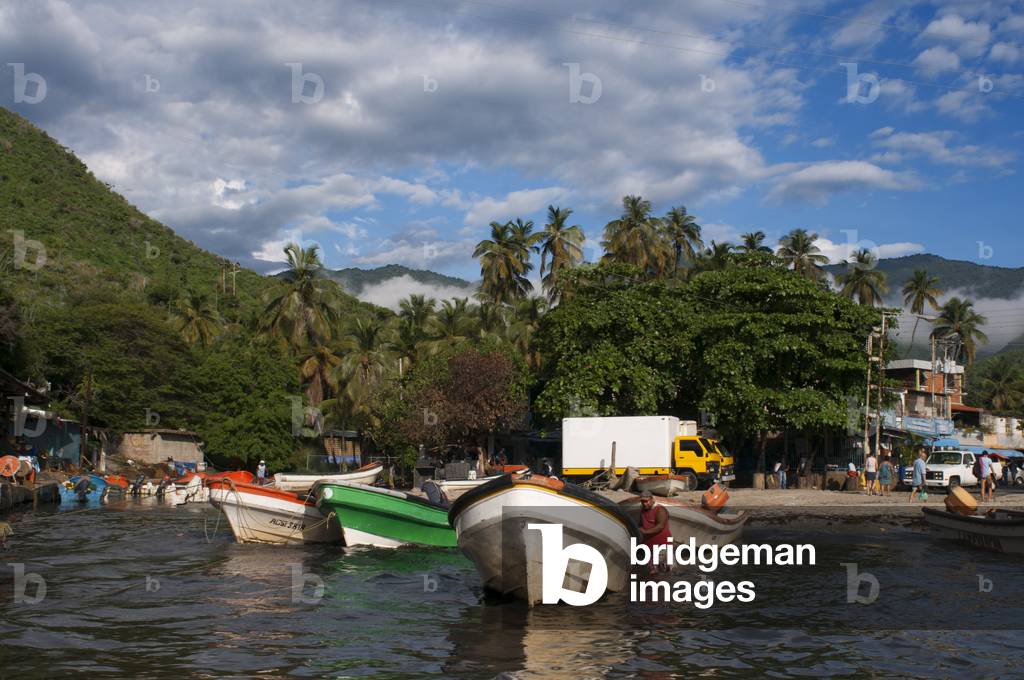 Choroni harbour in Falcon state in Venezuela - Henri Pittier National Park, in Venezuela (photo)