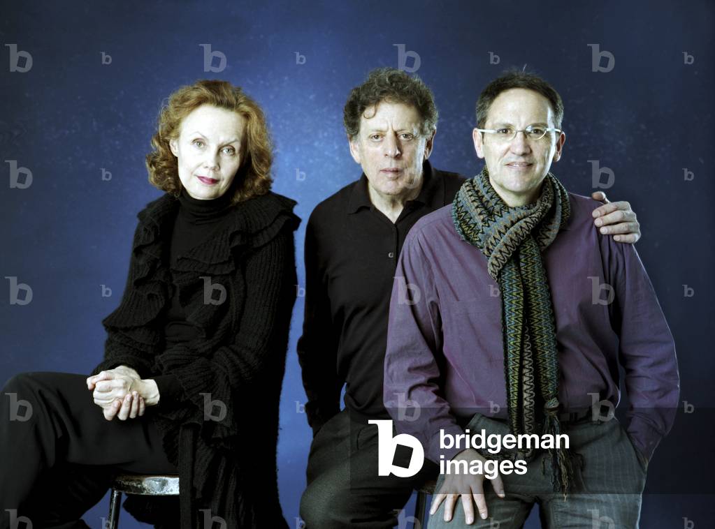 Philip Glass with Osvaldo Golijov and Kaija Saariaho, 2007