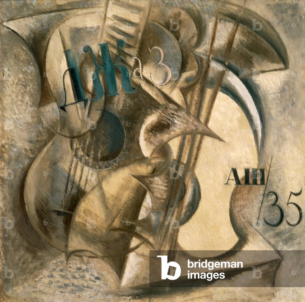 Jazz, 1935 (oil on cardboard)