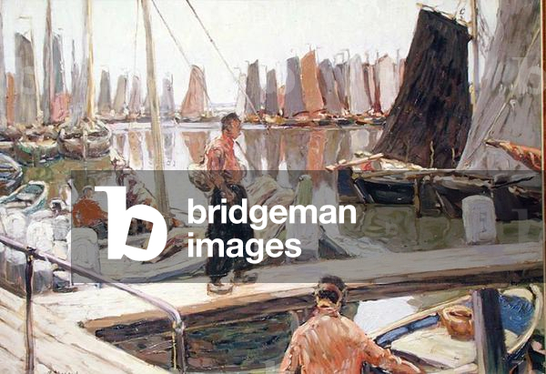 Sailing Boats, Calm, 1912 (oil on canvas)