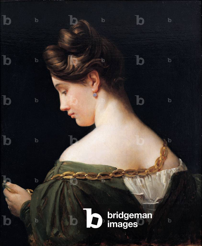 Portrait of Madame Ary Scheffer (oil on canvas)