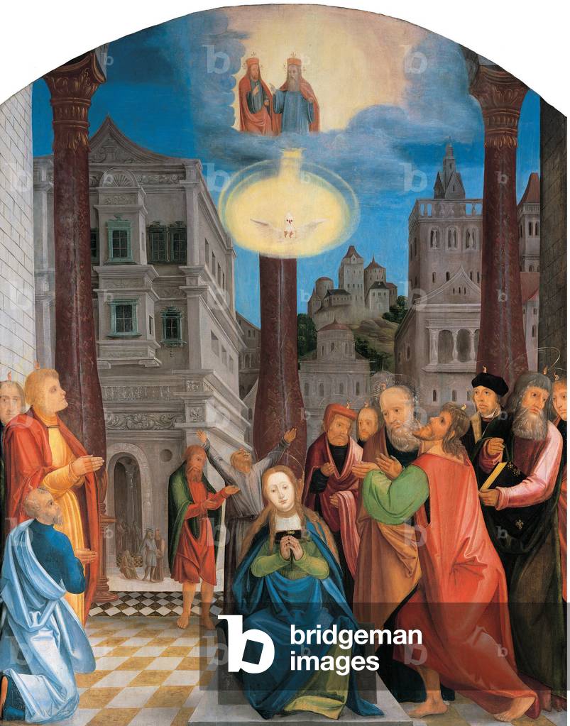 Pentecost (oil on panel)