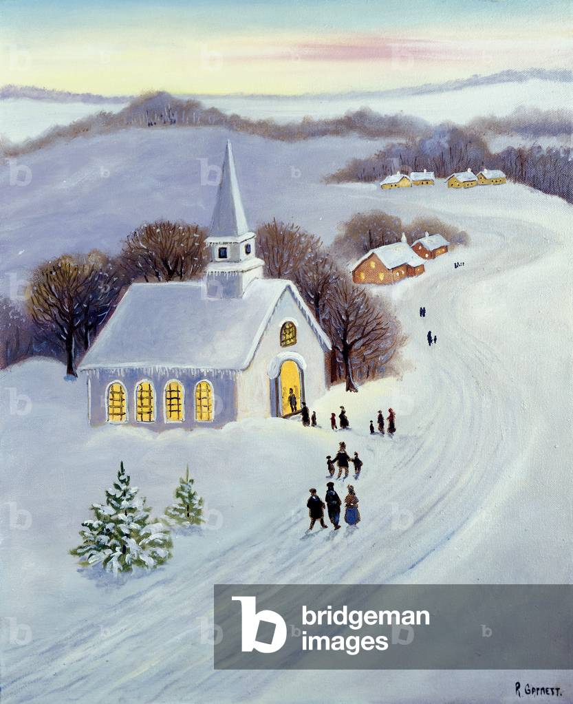 Zum Stadtreffen (Öl auf Leinwand)