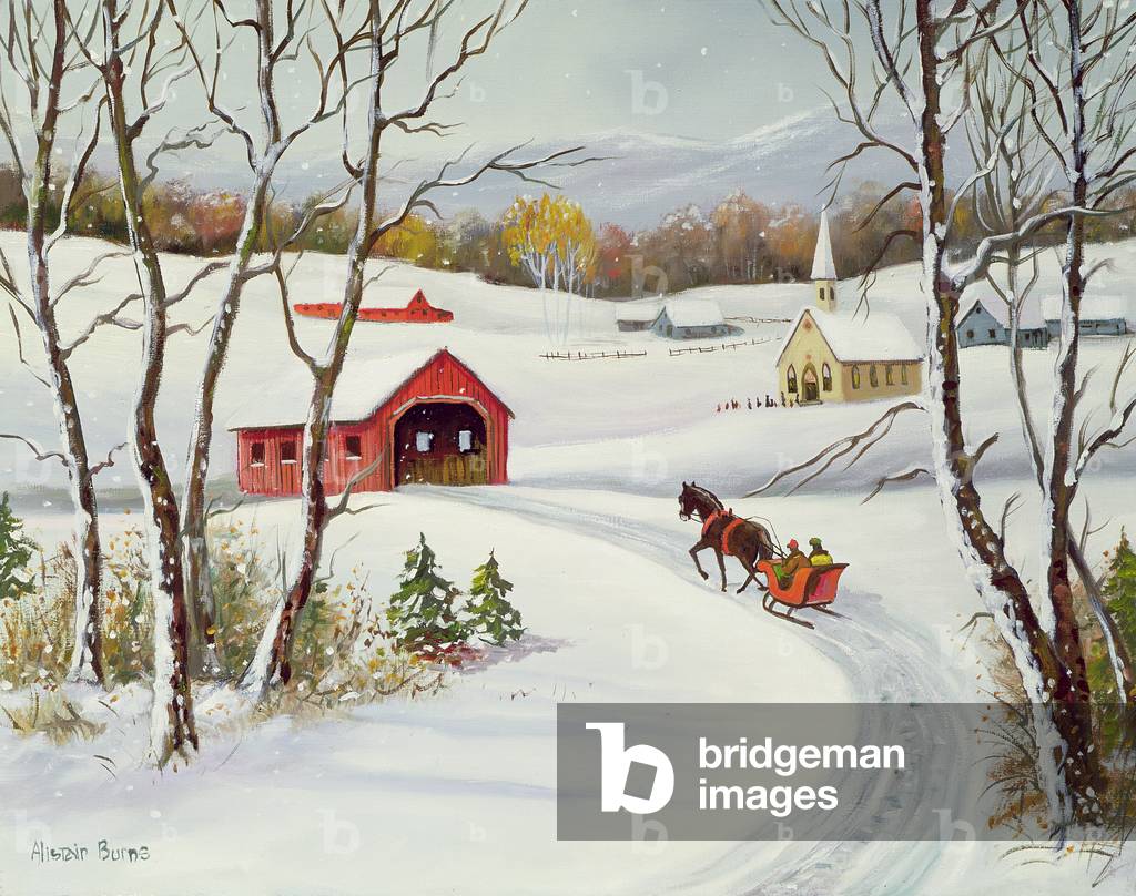 Annäherung an die Holzbrücke