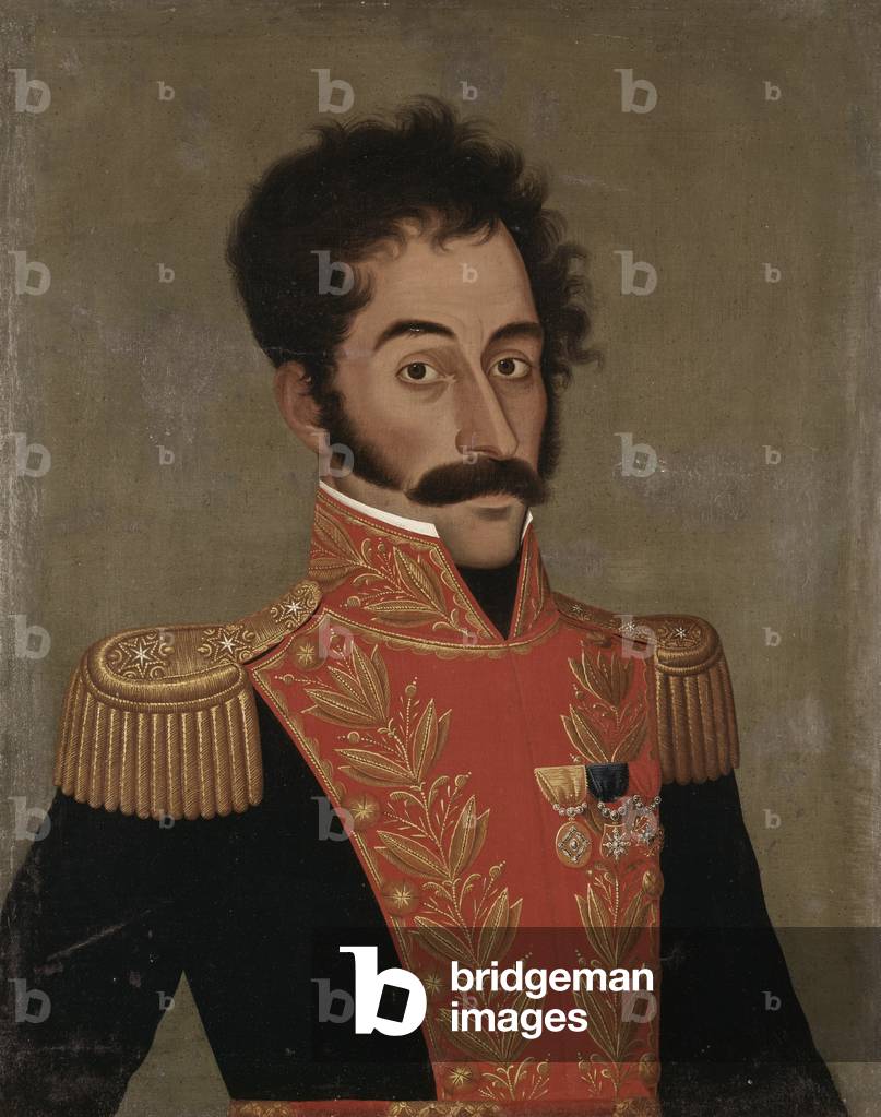 Bild von Gemälde "Simon Bolivar (1783-1830)", 1820 von Gil de Castro