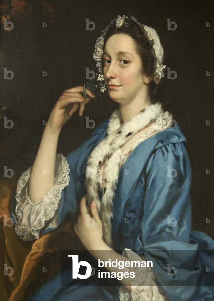 Miss Fort of Alderbury House, Wiltshire, 1747 (oil on canvas)